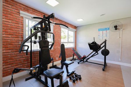 Apartamento para alugar com 34m², 2 quartos e sem vaga Apartamento para alugar com 34m², 2 quartos e sem vagaÁrea comum - Academia