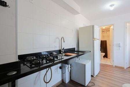 Apartamento para alugar com 34m², 2 quartos e sem vaga Apartamento para alugar com 34m², 2 quartos e sem vagaCozinha e área de serviço