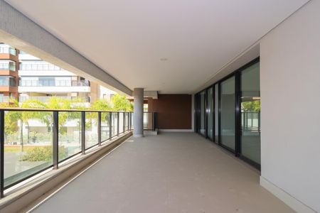 Varanda da Sala de apartamento à venda com 4 quartos, 230m² em Morumbi, São Paulo