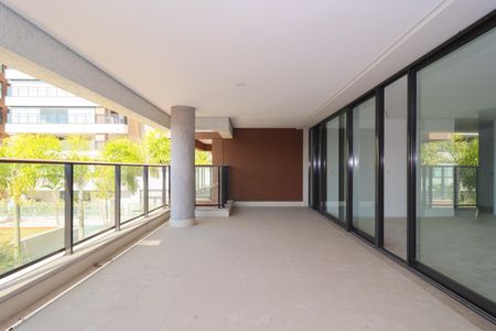 Varanda da Sala de apartamento à venda com 4 quartos, 230m² em Morumbi, São Paulo
