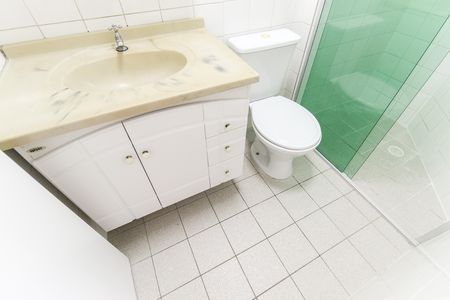 Apartamento para alugar com 37m², 1 quarto e 1 vaga Apartamento para alugar com 37m², 1 quarto e 1 vagaBanheiro da Suíte