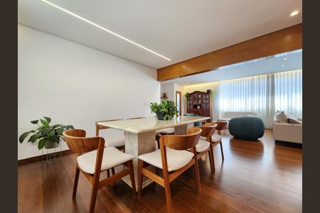 Sala de apartamento à venda com 4 quartos, 196m² em Anchieta, Belo Horizonte