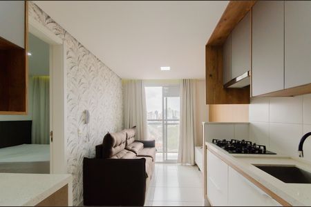 Sala de apartamento para alugar com 1 quarto, 29m² em Jardim da Glória, São Paulo