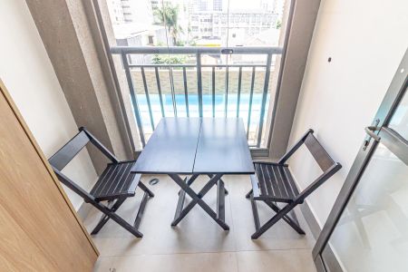 Varanda do Studio de apartamento para alugar com 1 quarto, 39m² em Alto da Mooca, São Paulo