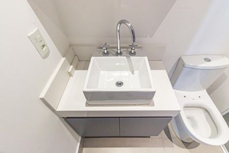 Banheiro Social de apartamento para alugar com 1 quarto, 39m² em Alto da Mooca, São Paulo