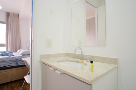 Banheiro de kitnet/studio à venda com 1 quarto, 25m² em Vila Zilda, São Paulo