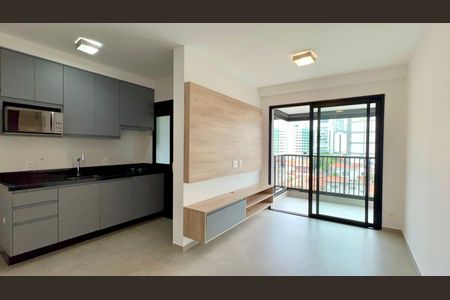 Sala de apartamento para alugar com 1 quarto, 50m² em Pinheiros, São Paulo