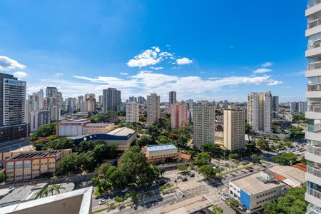 Vista da Sacada de kitnet/studio à venda com 1 quarto, 29m² em Vila Santa Catarina, São Paulo