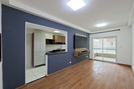 Sala de apartamento para alugar com 2 quartos, 74m² em Canto do Forte, Praia Grande