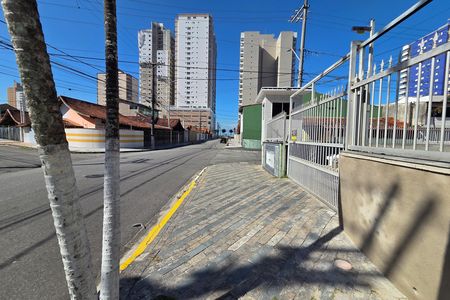 Fachada de kitnet/studio para alugar com 1 quarto, 28m² em Caiçara, Praia Grande
