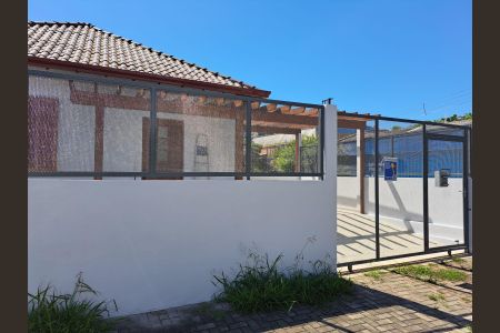 Casa para alugar com 120m², 3 quartos e 1 vagaFachada com Placa