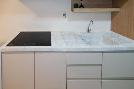 Studio à venda com 28m², 1 quarto e sem vaga Studio à venda com 28m², 1 quarto e sem vagaCozinha