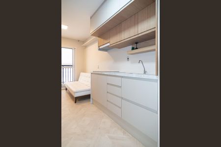 Studio à venda com 28m², 1 quarto e sem vaga Studio à venda com 28m², 1 quarto e sem vagaCozinha