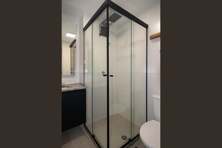 Studio à venda com 28m², 1 quarto e sem vaga Studio à venda com 28m², 1 quarto e sem vagaBanheiro