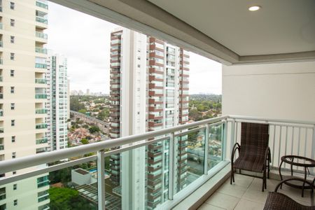 Varanda Sala de apartamento para alugar com 2 quartos, 59m² em Campo Belo, São Paulo
