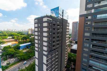 Vista da Sacada de kitnet/studio para alugar com 1 quarto, 27m² em Vila Clementino, São Paulo