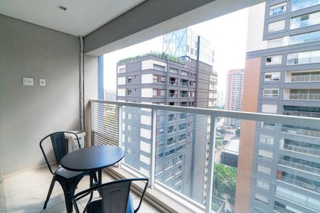 Sacada de kitnet/studio para alugar com 1 quarto, 27m² em Vila Clementino, São Paulo