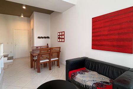 Sala de apartamento para alugar com 2 quartos, 130m² em Gonzaga, Santos