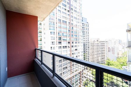 Sacada do Studio de kitnet/studio para alugar com 1 quarto, 26m² em Consolação, São Paulo