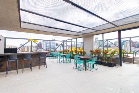 Studio para alugar com 26m², 1 quarto e sem vagaÁrea comum - Churrasqueira