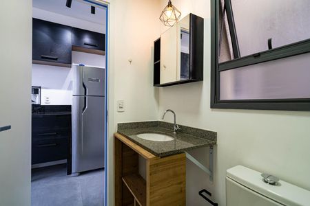 Studio para alugar com 26m², 1 quarto e sem vagaBanheiro Social