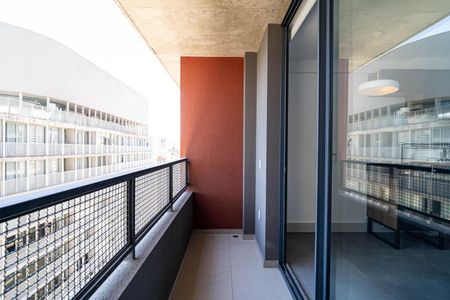 Sacada de kitnet/studio para alugar com 1 quarto, 26m² em Consolação, São Paulo