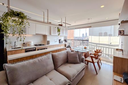 Sala de apartamento para alugar com 2 quartos, 54m² em Vila Nair, São Paulo