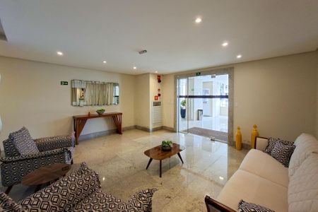 Apartamento para alugar com 90m², 2 quartos e 1 vagaHall social