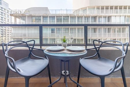 Studio à venda com 24m², 1 quarto e sem vaga Studio à venda com 24m², 1 quarto e sem vagaSacada