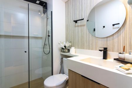 Studio à venda com 24m², 1 quarto e sem vaga Studio à venda com 24m², 1 quarto e sem vagaBanheiro
