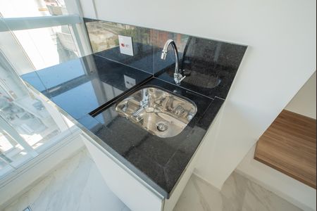 Área de Serviço de kitnet/studio para alugar com 1 quarto, 26m² em Indianópolis, São Paulo