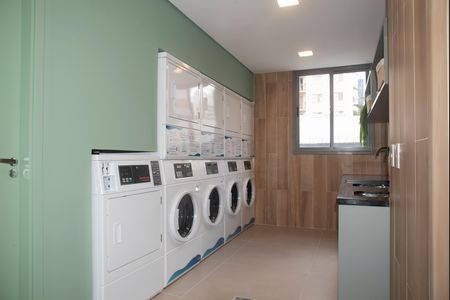 Studio para alugar com 26m², 1 quarto e sem vaga Studio para alugar com 26m², 1 quarto e sem vagaÁrea comum - Lavanderia