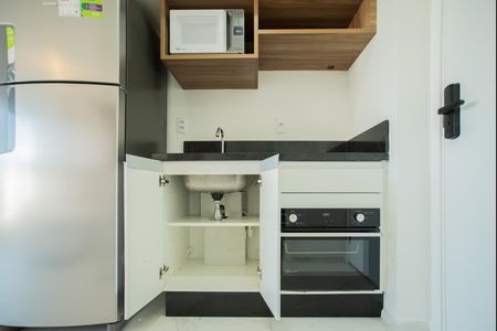 Studio para alugar com 26m², 1 quarto e sem vaga Studio para alugar com 26m², 1 quarto e sem vagaCozinha