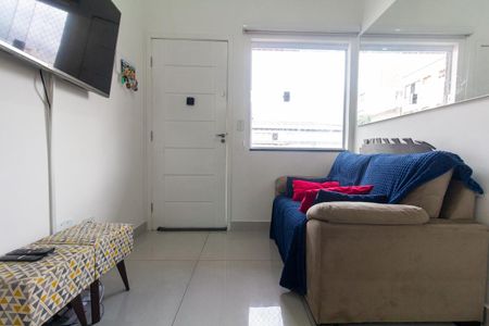 Sala de apartamento para alugar com 2 quartos, 34m² em Vila Dalila, São Paulo
