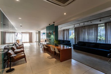 Apartamento à venda com 74m², 1 quarto e 1 vaga Apartamento à venda com 74m², 1 quarto e 1 vagaÁrea comum - Salão de festas