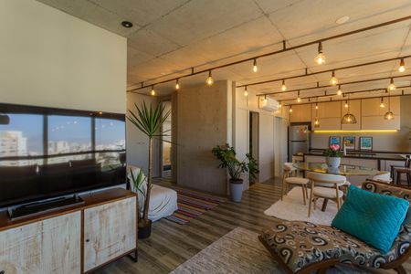 Apartamento à venda com 74m², 1 quarto e 1 vaga Apartamento à venda com 74m², 1 quarto e 1 vagaSala