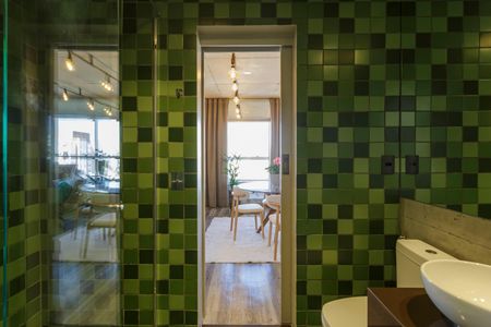 Apartamento à venda com 74m², 1 quarto e 1 vaga Apartamento à venda com 74m², 1 quarto e 1 vagaBanheiro