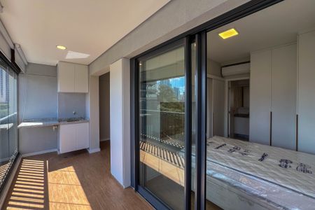 Apartamento para alugar com 40m², 1 quarto e 1 vagaVaranda