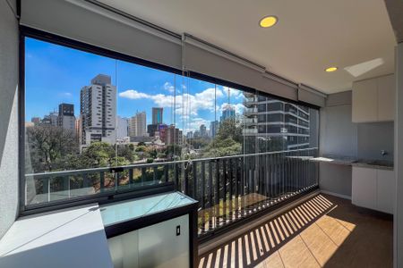 Apartamento para alugar com 40m², 1 quarto e 1 vagaVaranda