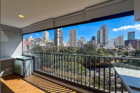 Apartamento para alugar com 40m², 1 quarto e 1 vagaVaranda