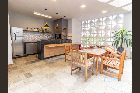 Apartamento à venda com 30m², 1 quarto e sem vaga Apartamento à venda com 30m², 1 quarto e sem vagaÁrea comum - Churrasqueira