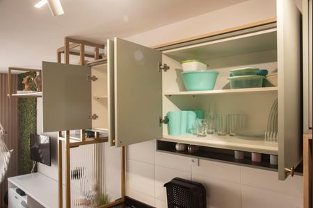 Studio à venda com 24m², 1 quarto e sem vagaCozinha