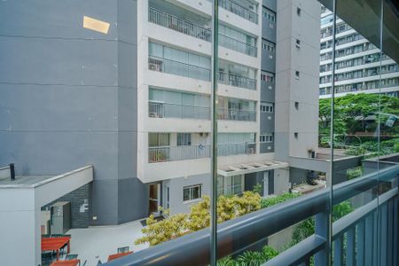 Studio para alugar com 22m², 1 quarto e sem vagaVaranda