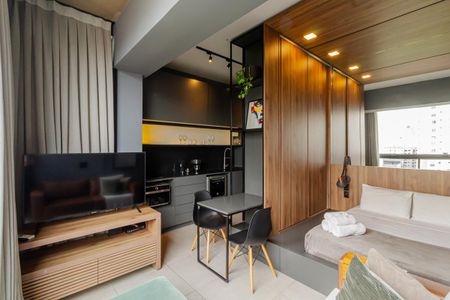 Studio de kitnet/studio para alugar com 1 quarto, 29m² em Vila Olímpia, São Paulo