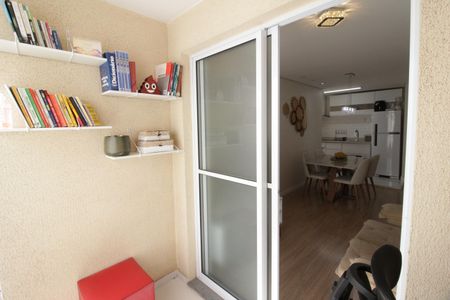 Apartamento à venda com 49m², 2 quartos e 1 vagaVaranda