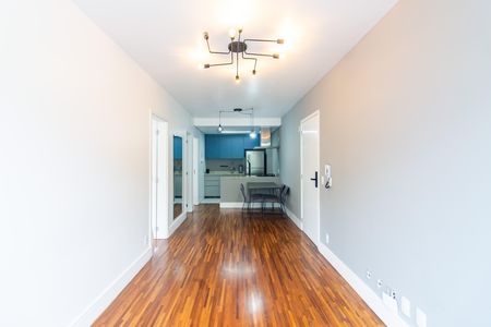 Sala  de apartamento para alugar com 2 quartos, 55m² em Vila São Francisco, São Paulo