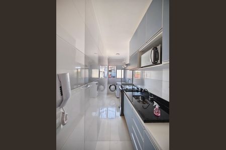 Cozinha de apartamento para alugar com 1 quarto, 37m² em Vila Cachoeira, São Paulo