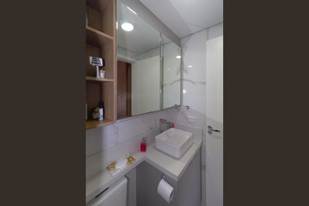 Apartamento à venda com 32m², 1 quarto e sem vaga Apartamento à venda com 32m², 1 quarto e sem vagaBanheiro da Suíte