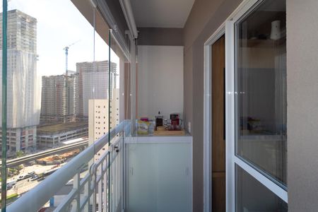 Sacada da Sala de apartamento à venda com 1 quarto, 32m² em Parque da Vila Prudente, São Paulo