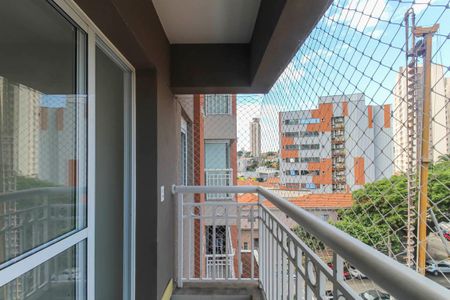 Varanda da Sala de apartamento para alugar com 1 quarto, 32m² em Parque da Vila Prudente, São Paulo